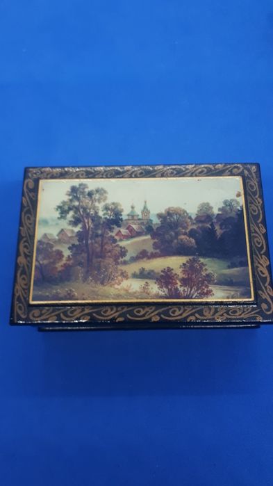 Шкатулка, рамка цветами.