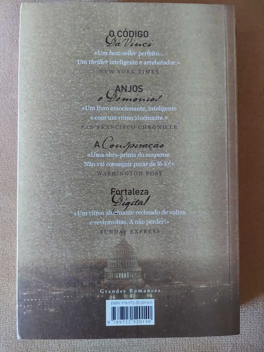 Livro O Símbolo Perdido - Dan Brown