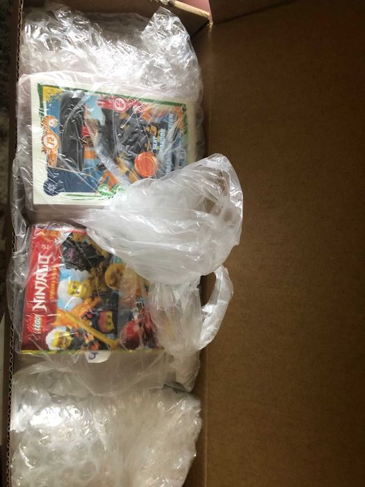 Karty Ninjago 9 237 szt bez powtórek prawie komplet