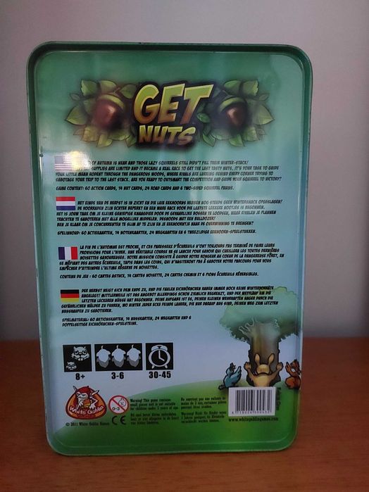 Get Nuts (Board Game, Jogo de Tabuleiro)