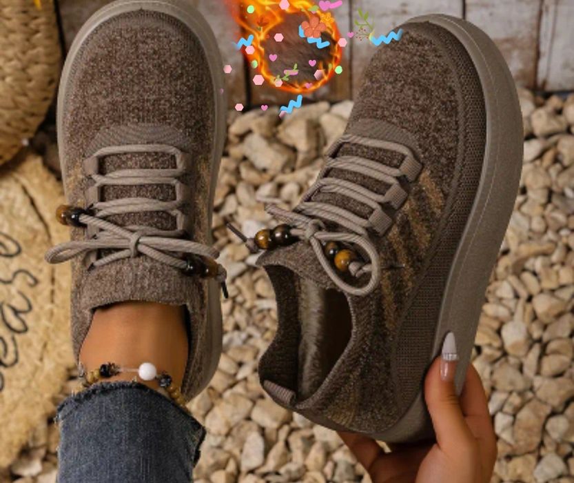 Женские тёплые ботинки