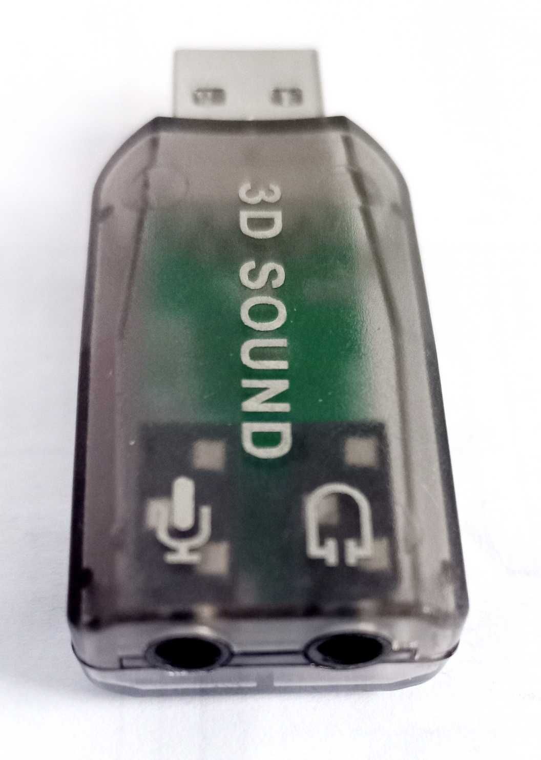 Зовнішня USB звукова аудіо карта USB внешняя USD звуковая карта юсб: 55 ...