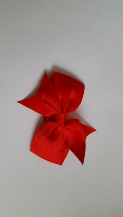 **Opaska kokardka na gumce 1