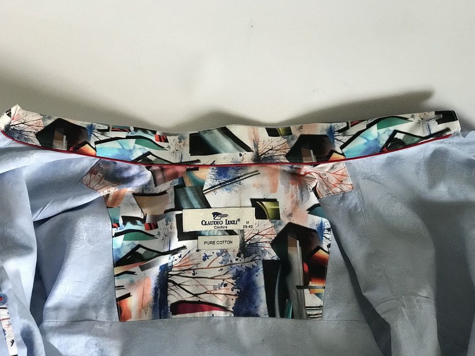 Claudio Lugli рубашка с принтом Жук скарабей (M)