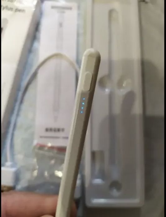 Rysik do telefonu tabletu ipad samaung biały pen uniwersalny