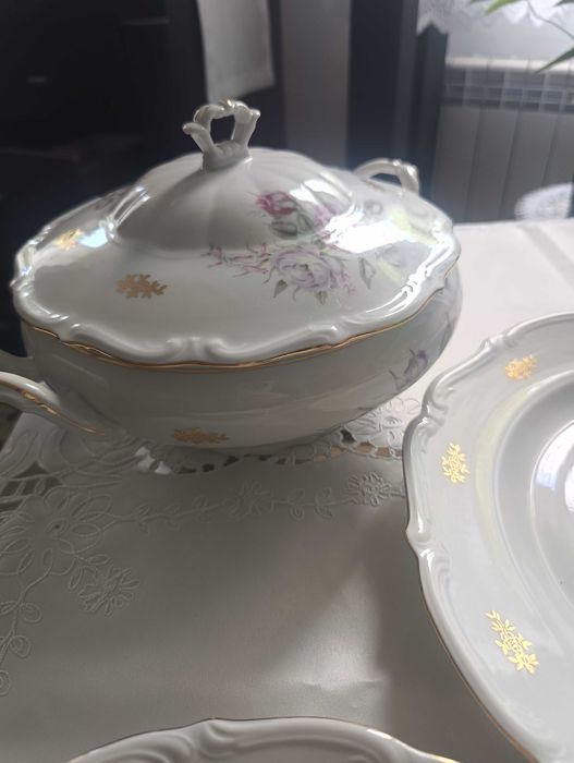 Zestaw obiadowy porcelana Bogucice