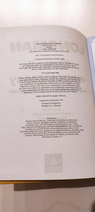 Longman Słownik współczesny angielsko -polski,polsko -angielski