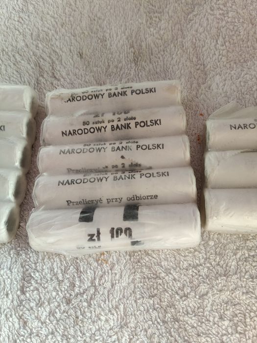 Oryginalne Rolki Bankowe NBP – Monety 2 złote z 1989 r.