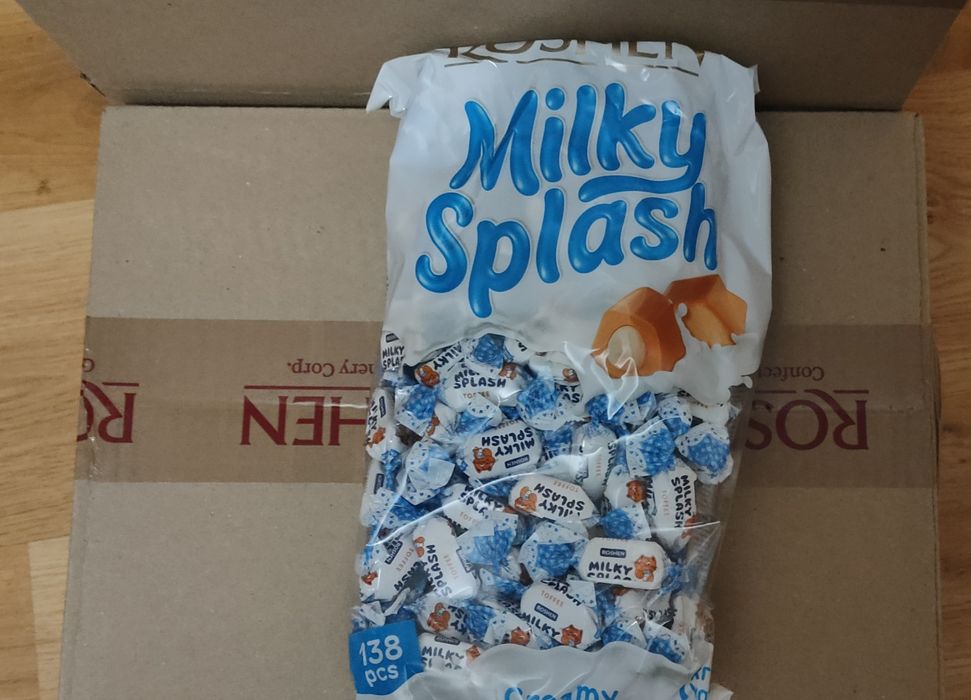 cukierki milky splash 1kg