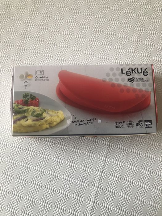 Lékué omeletes no microondas