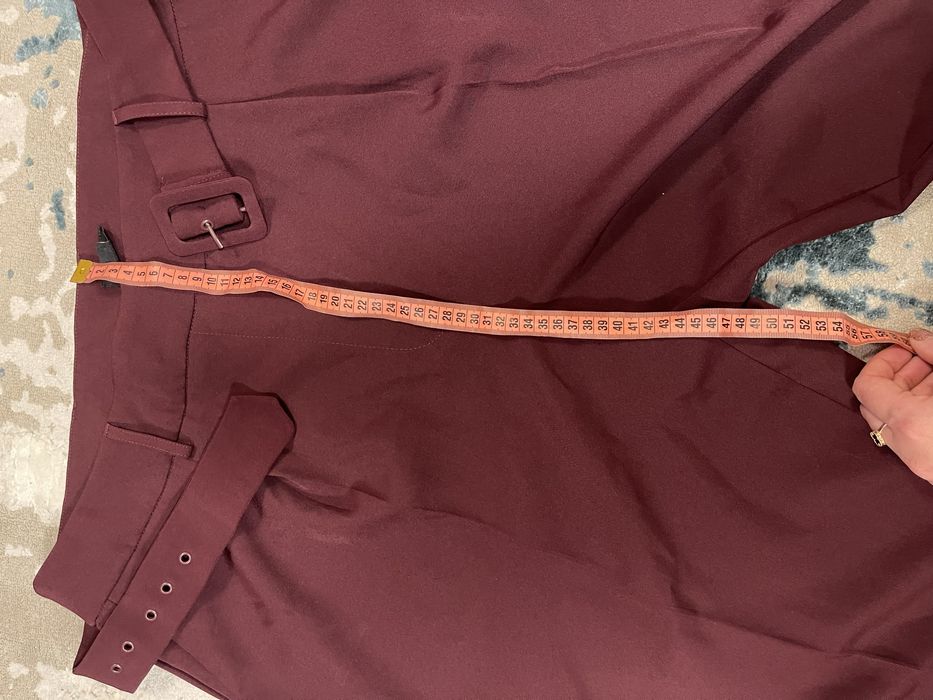 Штани марсала бордо 52-54