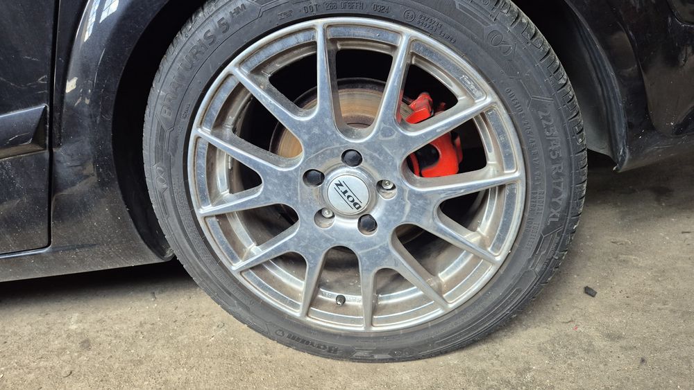 Jantes 17" DOTZ 5X110 COM PNEUS