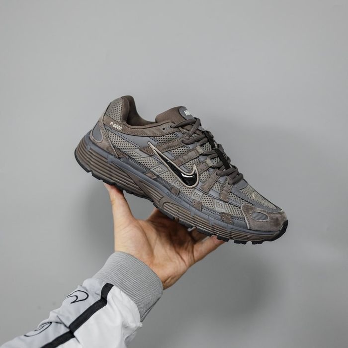 Кросівки Nike P-6000 Brown/Grey premium | Кроссовки Найк чоловічі жіночі