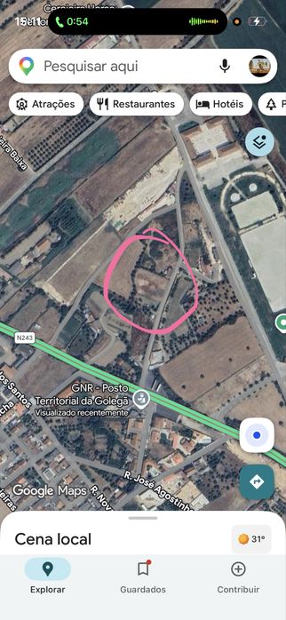 Alguer de boxs e parque para camioes e relotes Golegã