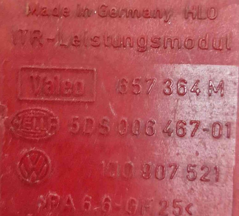 Resistência da Chauffage / Sofagem VW GOLF IV (1J1) ano 2000