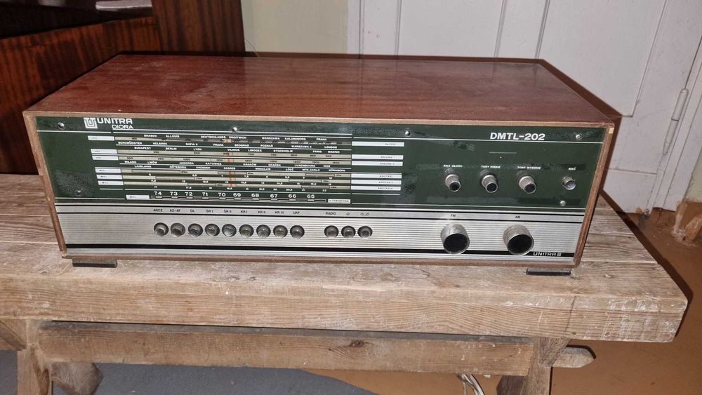 Radio hybrydowe Unitra Diora DMTL-202 do przegladu