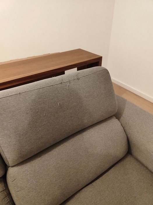 Sofa 3 lugares cinza