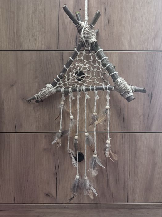 Łapacz snów z patyków