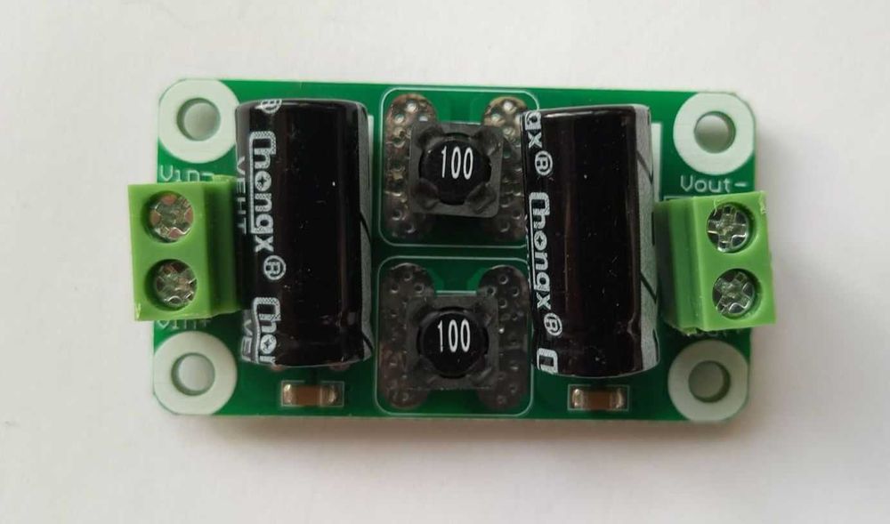 LC фильтр питания постоянного тока от ВЧ помех напряжение 50 В ток 2 А