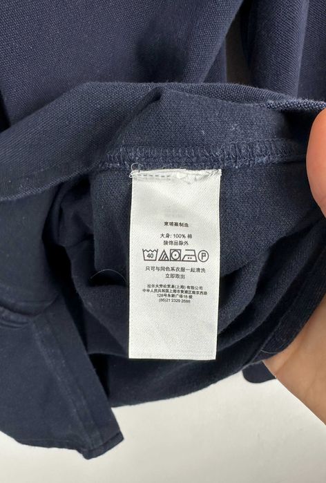 Koszula POLO RALPH LAUREN mesh granatowa męska slim r. S