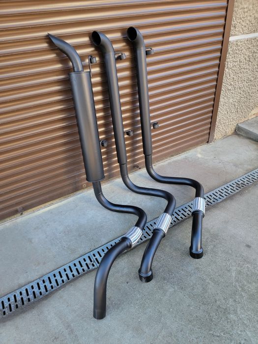 Вихлопна для МТЗ   Глушник МТЗ. Глушитель МТЗ.