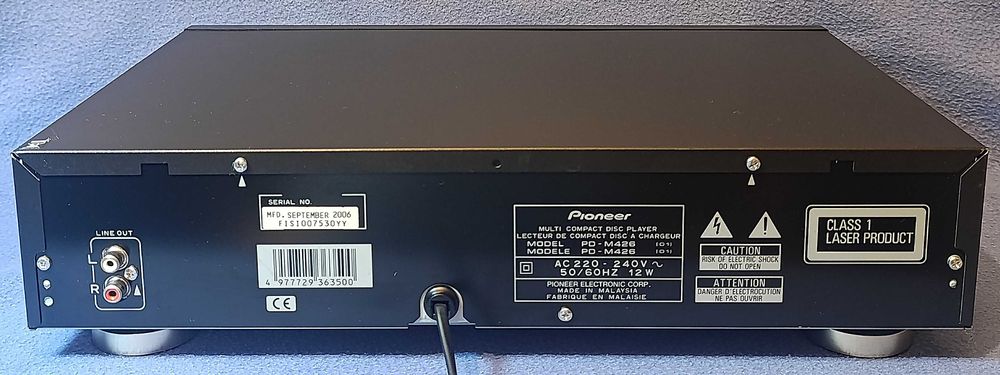 Pioneer model  PD-M246