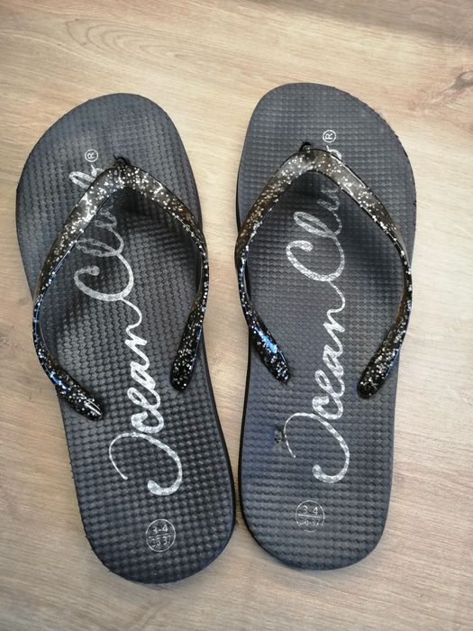 Buty japonki brązowe 37