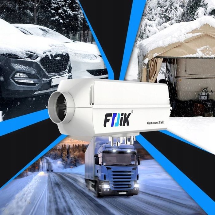 Ogrzewanie postojowe FDIK 5kW 12V diesel LCD nagrzewnica webasto