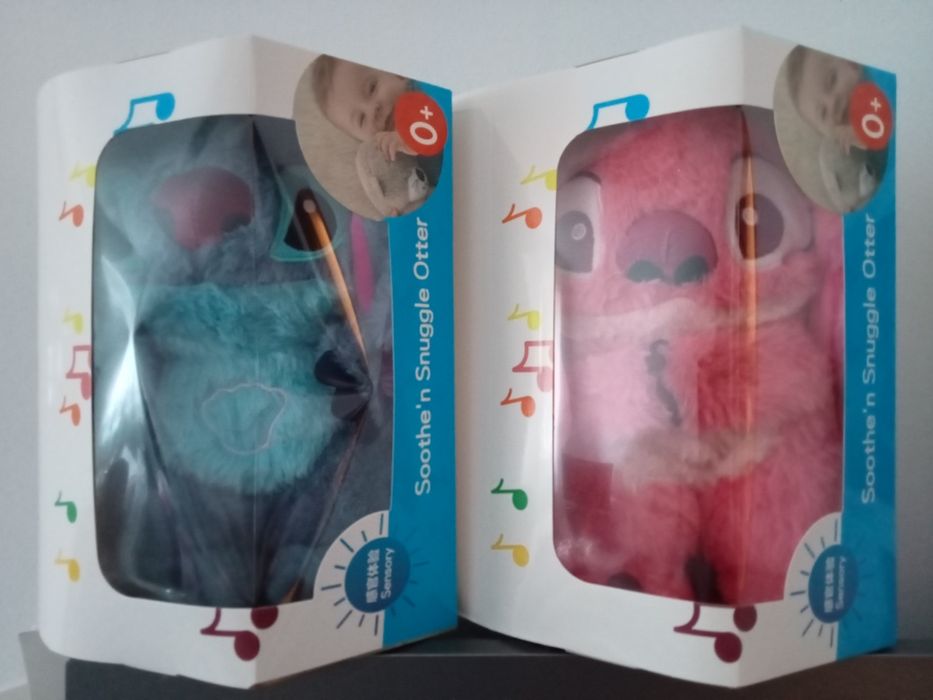 М'яка іграшка нічник дихаючий Стіч в подарунковій коробці