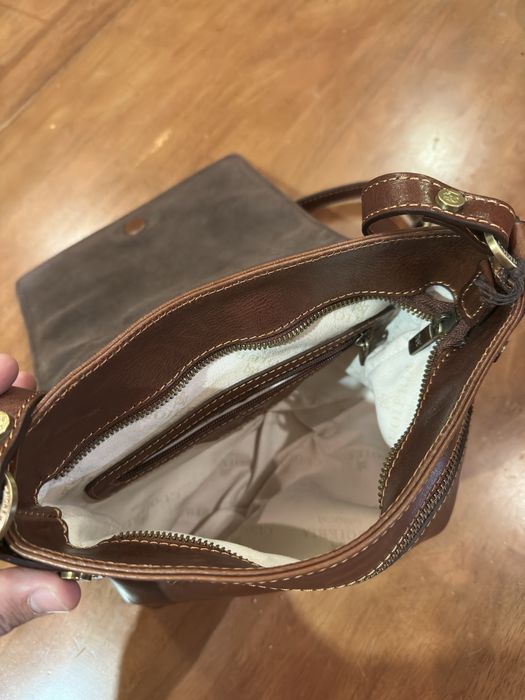 Сумка чоловічка шкіряна