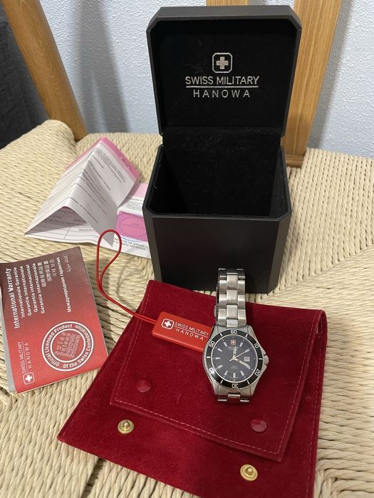 Швейцарские часы Swiss military Hanowa женские