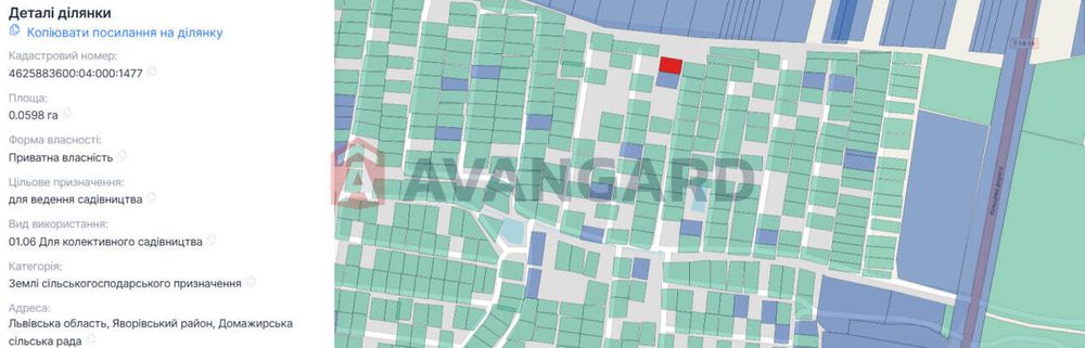 Продаж земельної ділянки 6 сотих, 6 км від Львова