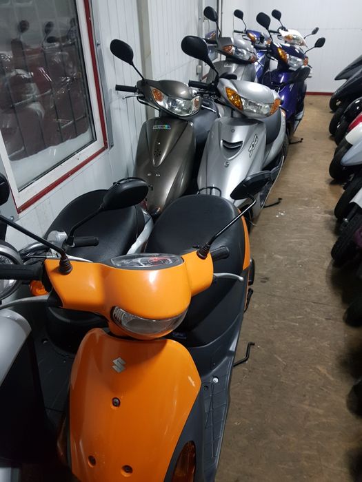 Скутер, мопед Suzuki Lets 4 Сузуки контейнера с Японии