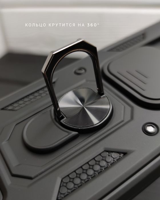 Чехол противоударный Xiaomi Poco X3 Pro/ X3 NFC Магнит. Шторка Чохол