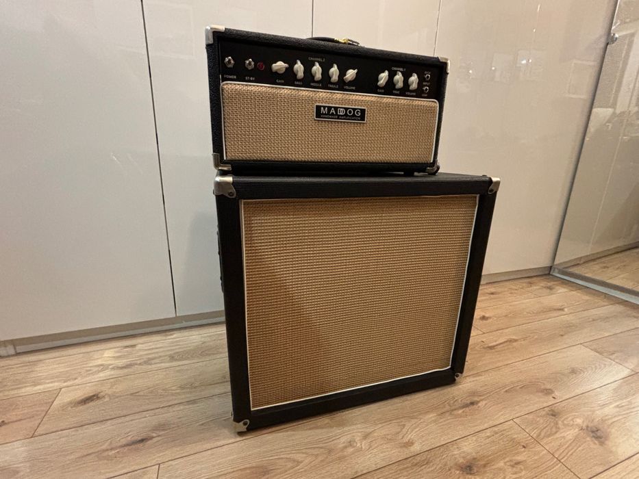 Wzmaczniacz gitarowy MadDog 50W lampa (głowa/head/piec)