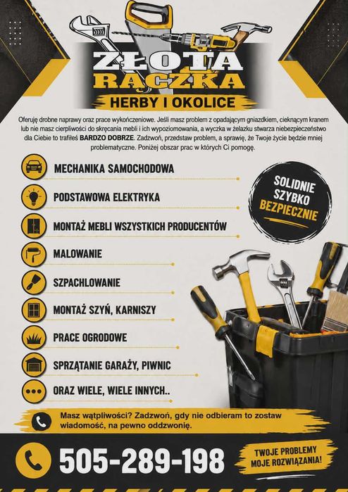 Złota Rączka Herby i okolice