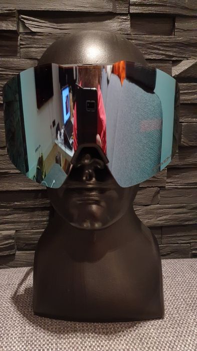 Nowe gogle Oakley Fall Line L XL Matte Black PRIZM Sapphire Iridium