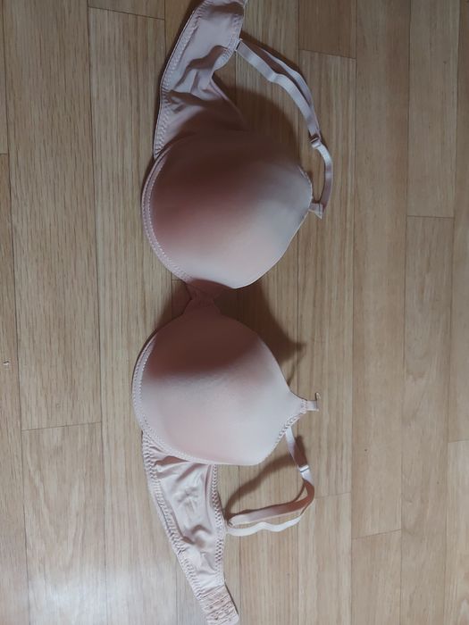 Бельё бюстгальтер белый, серый люрекс