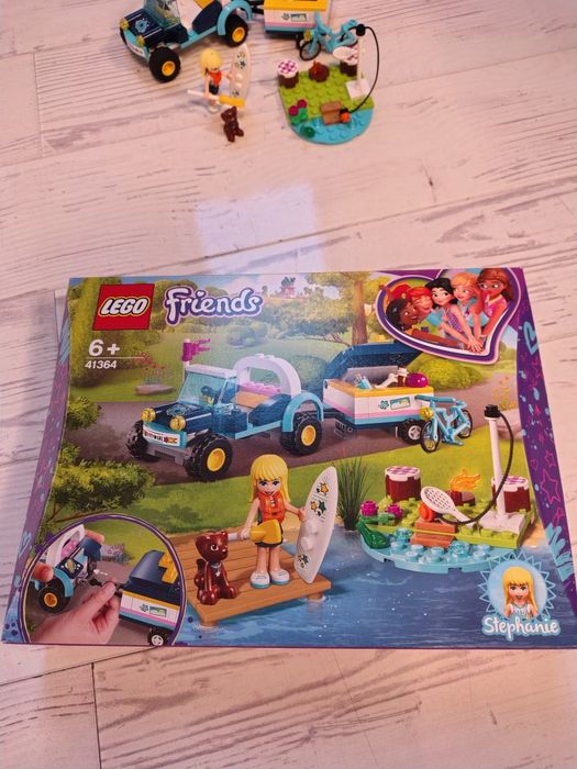 LEGO friends 41364 Łazik z przyczepką Stephanie 6+ - kompletne