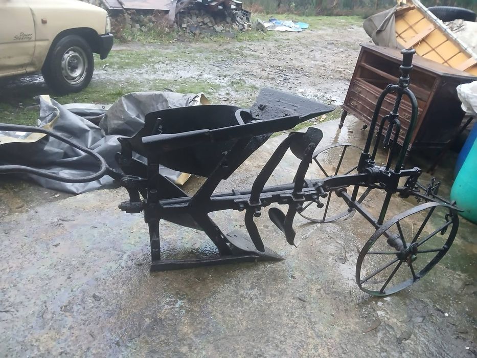 charrua grande antiga ideal para decoração