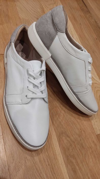 Skórzane półbuty sneakersy