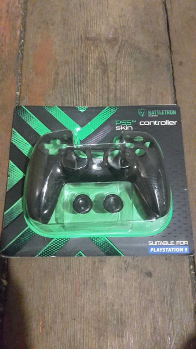 Silikonowa czarna skórka pad Playstation 5