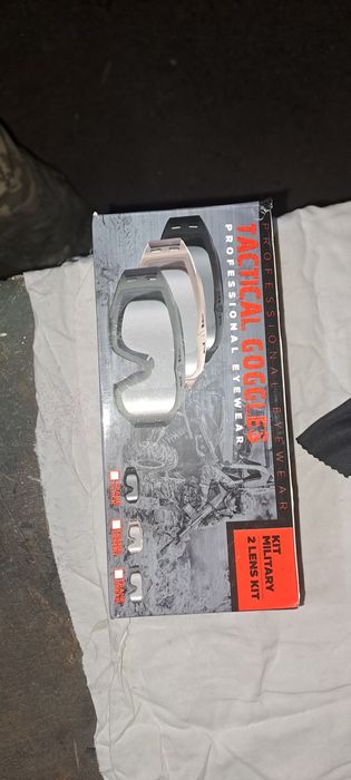 Тактичні окуляри, балістична  маска. Нова