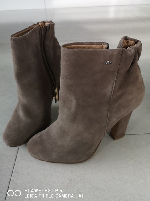 Botki Beżowe wiosenne/jesienne Wojas 38