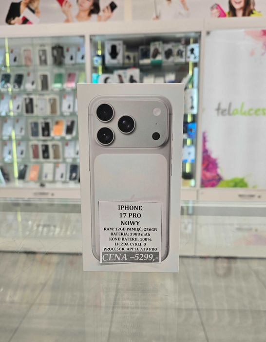 Iphone 17 Pro 256GB NOWY Telakces Felicity *Raty 0%