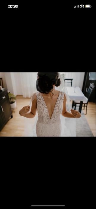 Suknia ślubna rybka Milla Nova Eva Gloria