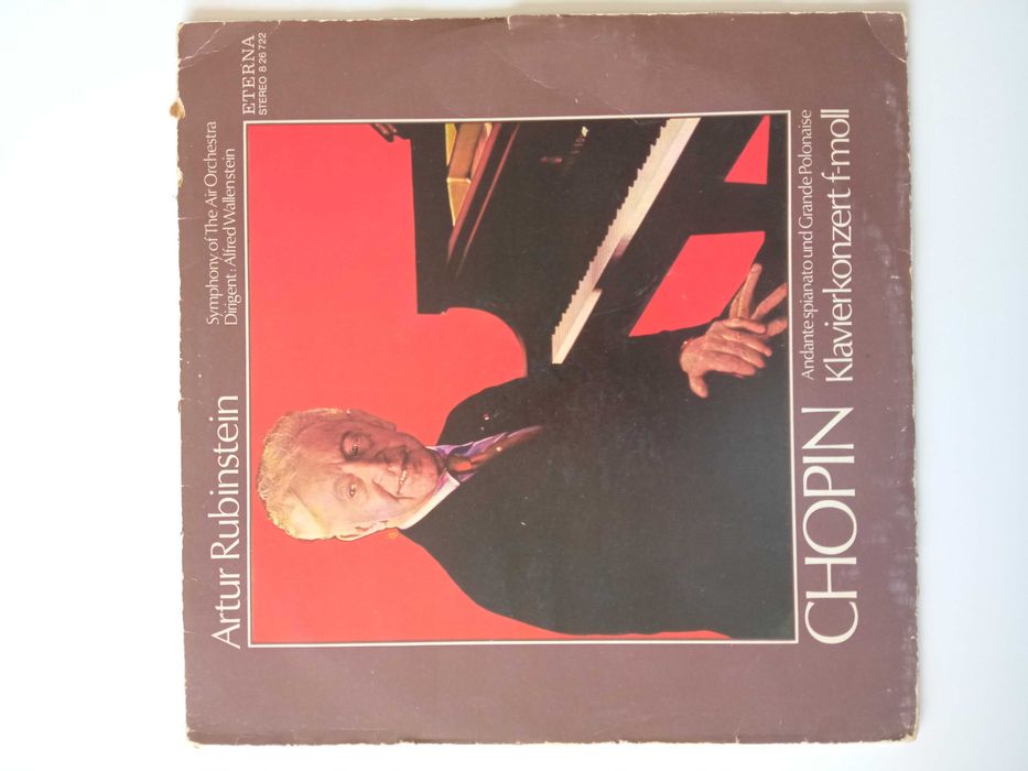 Płyta winylowa, F. Chopin, wyk. Artur Rubinstein