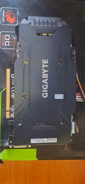 Відеокарта Gigabyte GTX 1060 Windforce OC GDRR5,3GB 192 bit, PCI-E 3.0