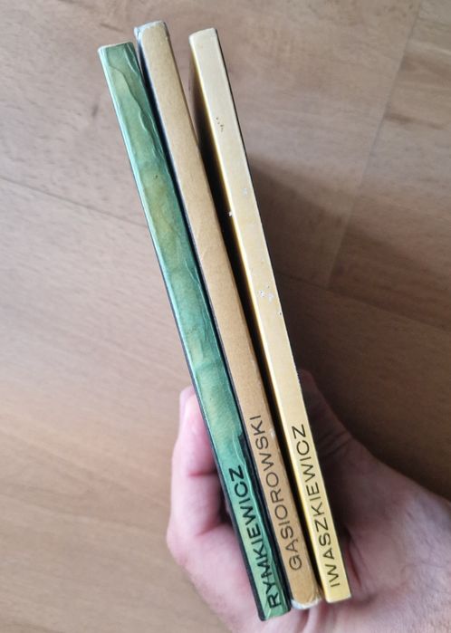 3 × Biblioteka Poetów Ex Libris Iwaszkiewicz Rymkiewicz Gąsiorowski