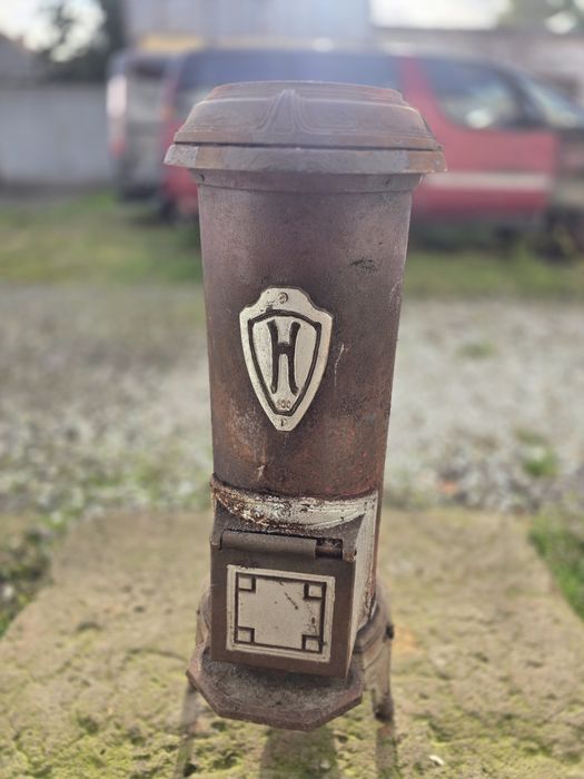 Piec piecyk kocioł kominek koza na drewno, węgiel mały i ciężki firmow